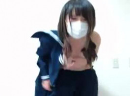 حار اليابان فتاة كاتسومي هوشينو في حساسة المتشددين مثليه المرح